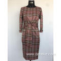 Women's fashion knitted dress